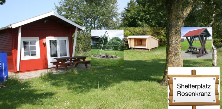 Bike- und Wandershelterplatz in Rosenkranz